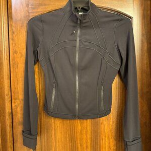 LKNEW Lululemon Define Cropped Jacket Yoga Training Sz 8 Worn Twice
